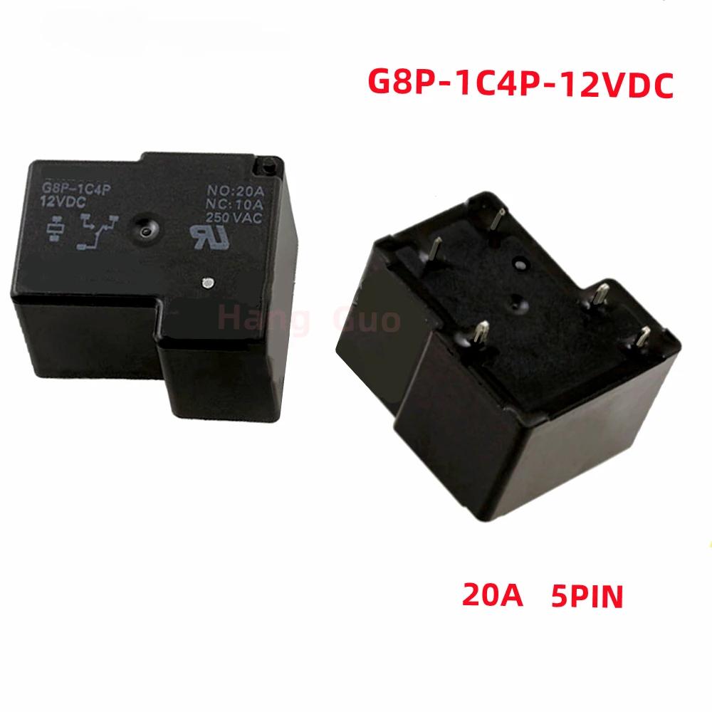  G8P-1C4P-12VDC, 12V, 5   , ȯ 5 , 20A Ʈ, 2PCs/Ʈ